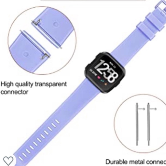 Compatible Fitbit Versa,Versa 2, Lite, SE Lavender - Picture 5 of 8